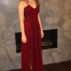 Red Bariano Prom Dress/ Gown